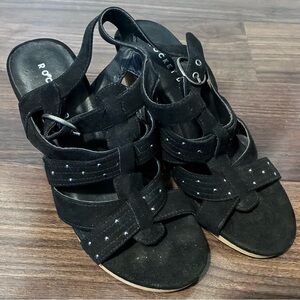 Rocket Dog Strappy Black Sandals